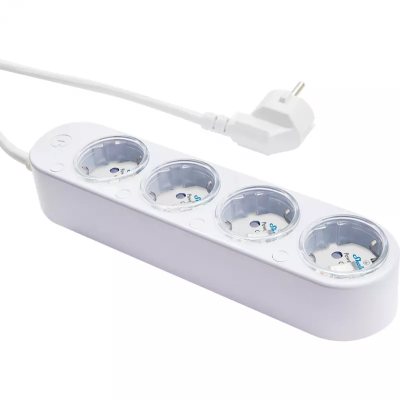 Smart 12A Shelly Power Strip 4 Gen4 Zigbee/Matter power strip
