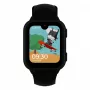 Smartwatch Garett Kids Vibe Ai 4G black — kids smartwatch with 4G, GPS tracking, waterproof