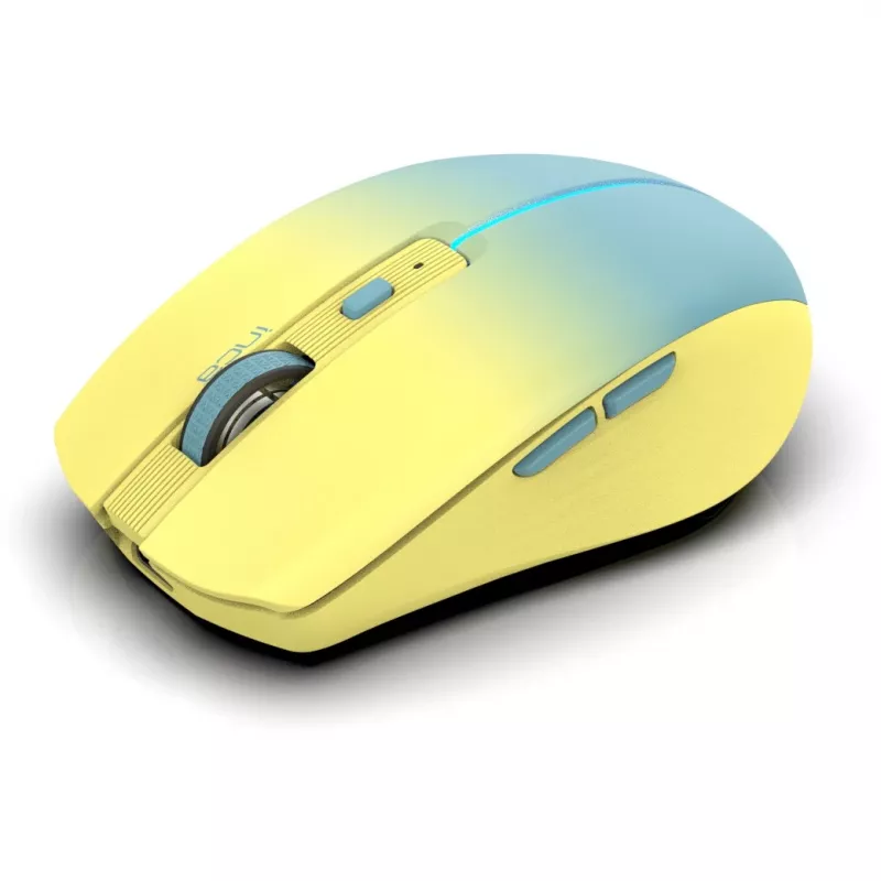 Cian Technology GmbH INCA Mouse IWM-511RS Blt+Wrls RGB base colour Yellow