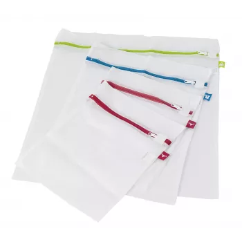 Laundry Wash Bag JATA HPLA5210 White Polyester