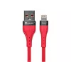 Cable USB A-Lightning 1m Red