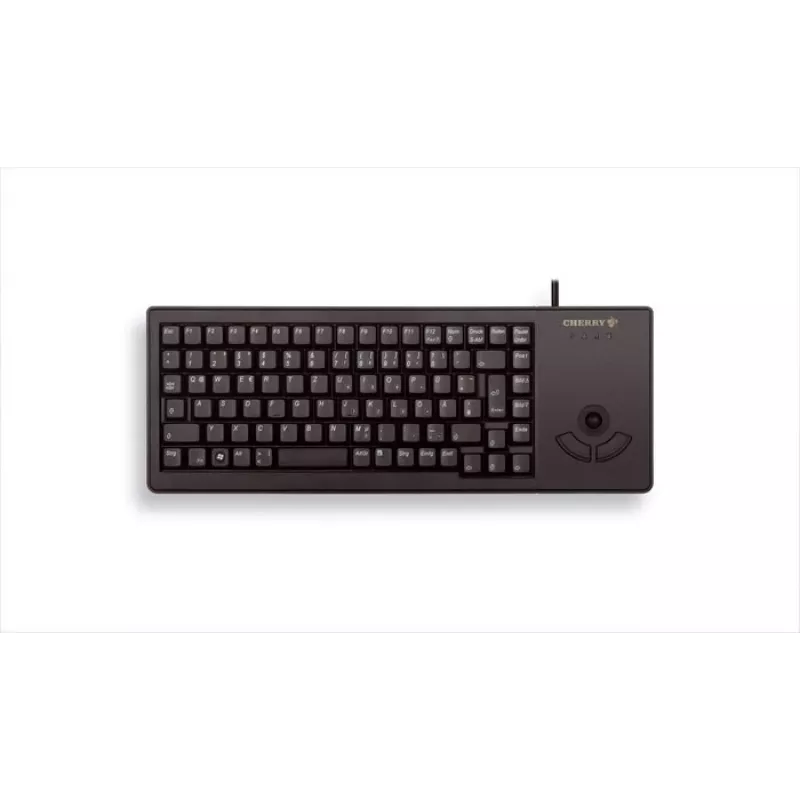 CHERRY XS Trackball keyboard Universal USB QWERTY US English Black