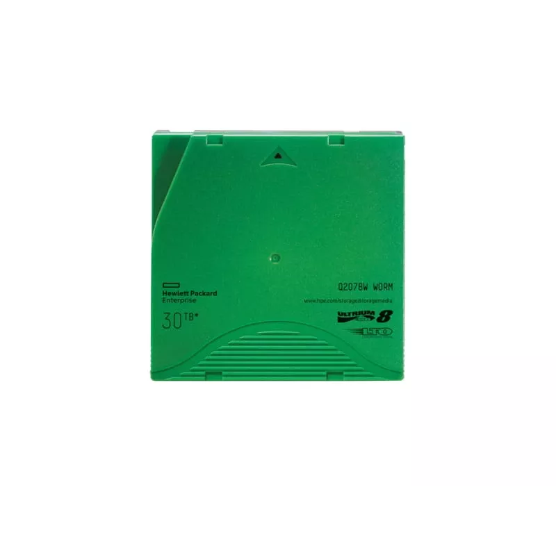 Hewlett Packard Enterprise HPE Ultrium WORM Data Cartridge - LTO Ultrium WORM 8 - 12TB / 30TB - Beschriftungsetiketten - grün (Q2078W)