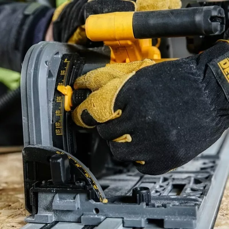 DEWALT DCS520T2 portable circular saw 54V 2x XR FLEXVOLT 6Ah TSTAK Black, Yellow