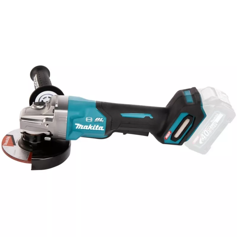 Cordless Angle Grinder GA013GZ XGT, 40Volt (Blue/black, without Battery and Charger)
