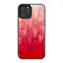 Protective phone case iKins for Apple iPhone 12 / 12 Pro, pink lake with black trim