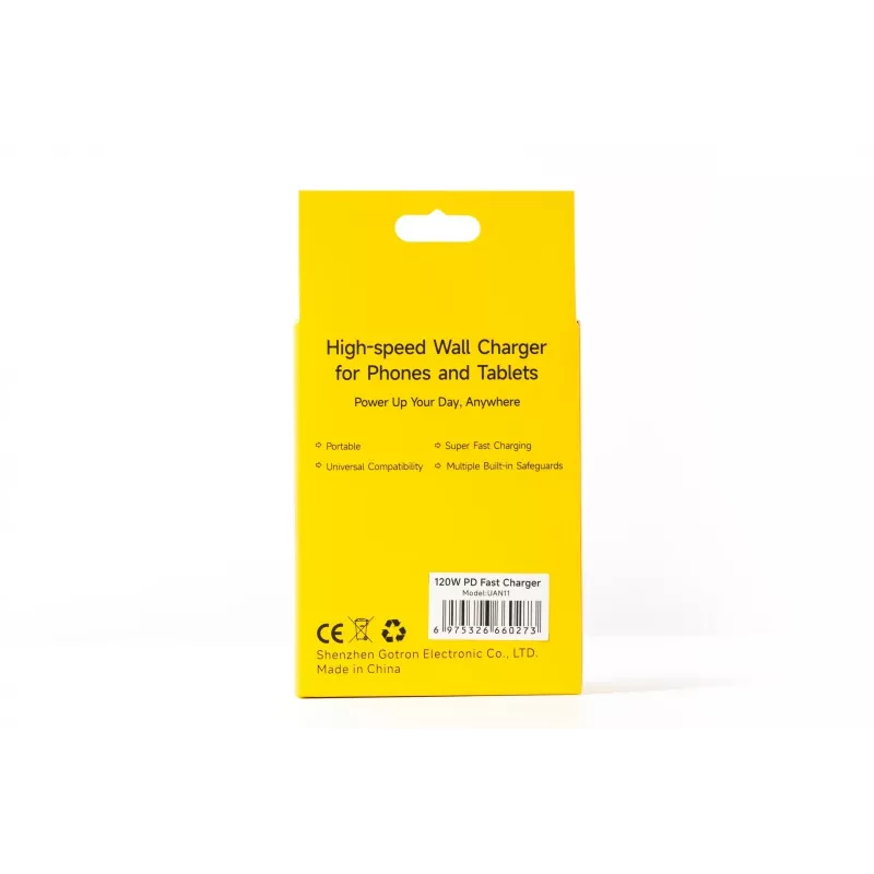Charger UleFone UF-CHAR-120WR 120W 20V 6A White — USB power adapter for portable devices