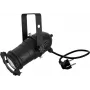 LED PAR Light EUROLITE PAR-20 3CT 16W RGB, compact stage/party wash light with 3-color LED