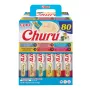 Wet cat food INABA Churu 80P Tuna recipe — 80 tubes x 14 g