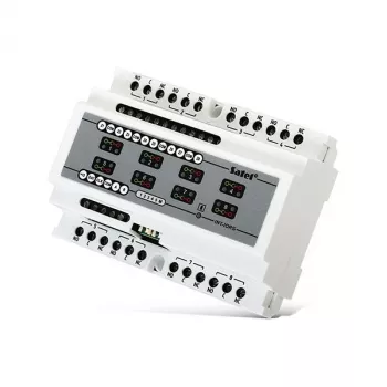 Access control unit SATEL INT-IORS White — 8-channel, 230 V AC, 12 W, compact