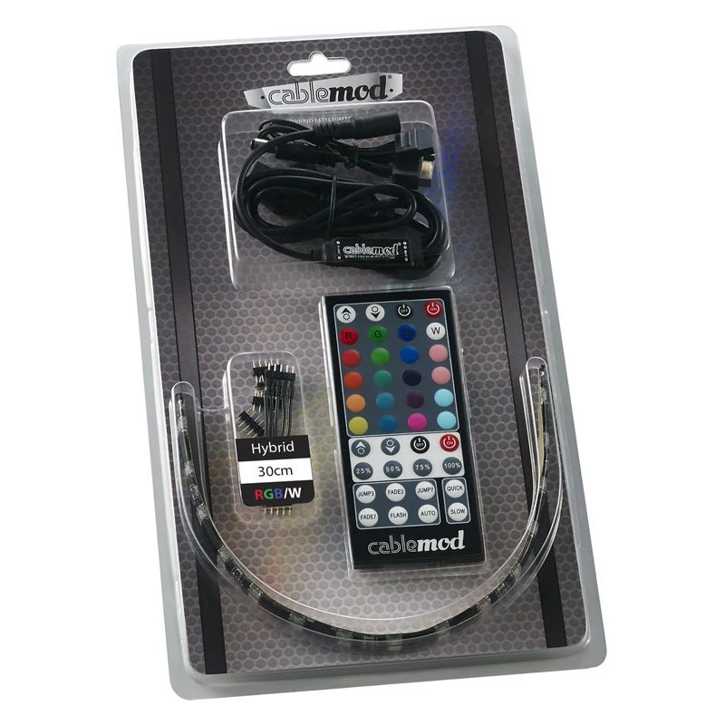Universal strip light Cablemod CM-LED-30-D30RGBW-RK 300 mm Indoor LED