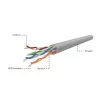 Gembird CAT5e UTP LAN cable (CCA), solid, 100m, grey