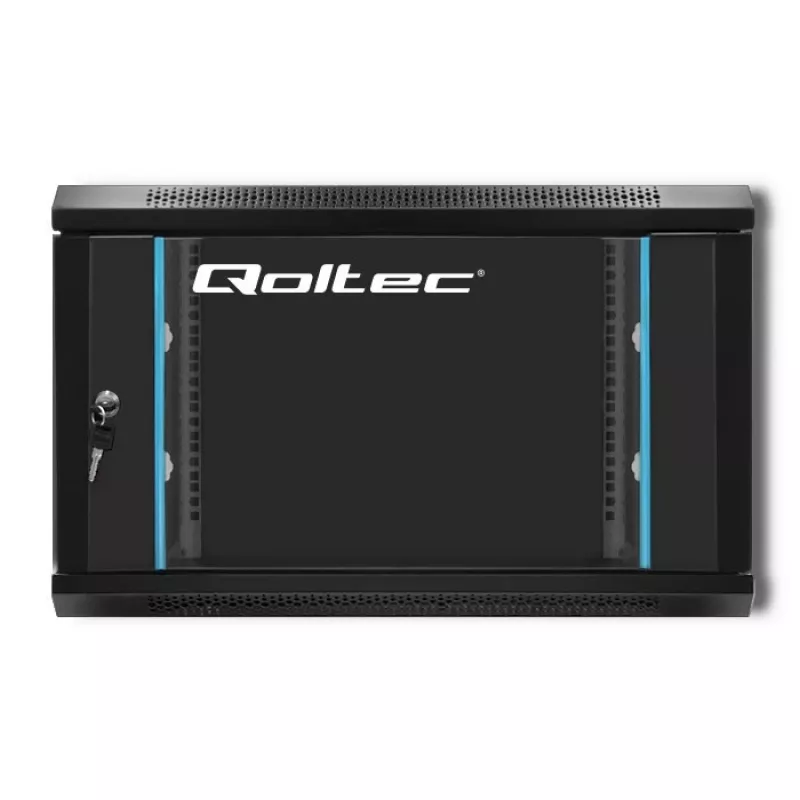 Qoltec 54462 RACK cabinet 19 | 6U | 600 x 370 x 450