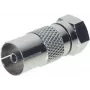 Adapter ShiverPeaks 85321 — IEC (female) to F (male) connector adapter for TV and RF equipment