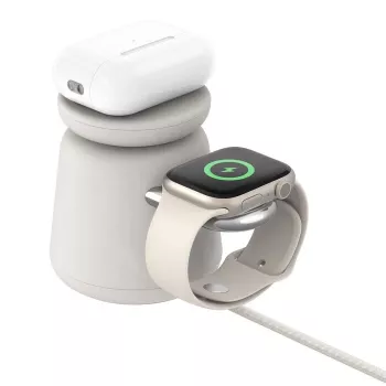Magnetic Qi2 15W Charger Belkin WIZ027VFH37 for iPhone and Apple Watch