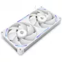 NZXT F280X RGB 140mm ARGB Case Fans - White, 2-Pack