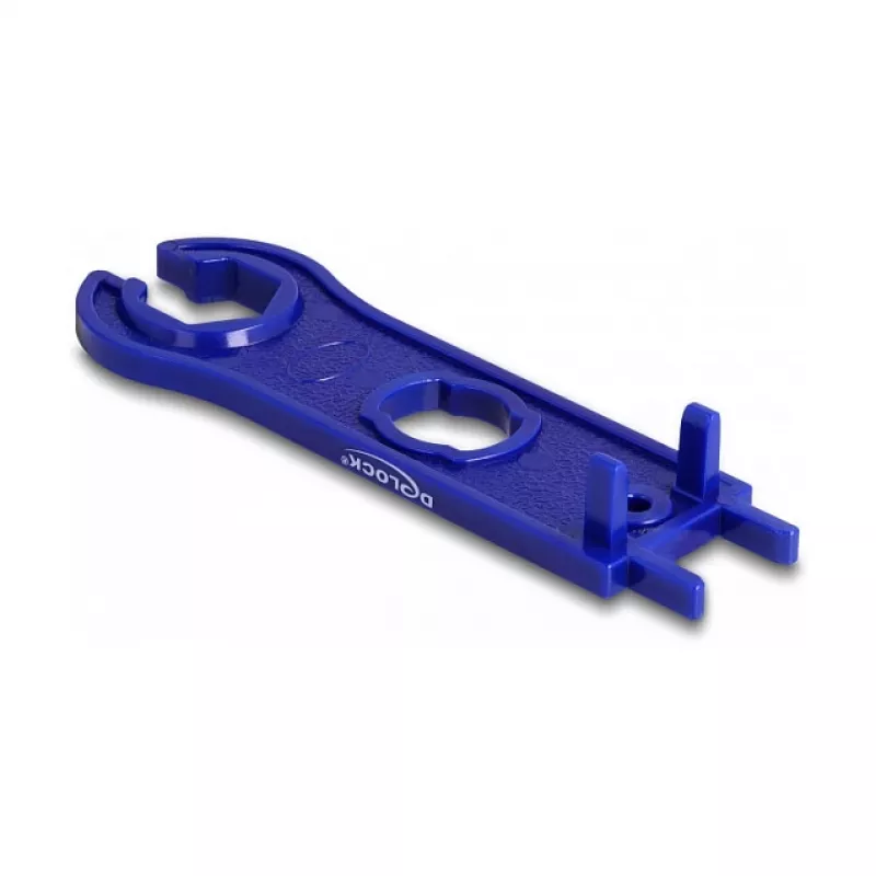 Locking tool DeLOCK DL4 Cables and Connectors hexagonal blue 2 pcs