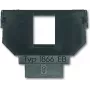 Busch Jaeger 2CKA001764A0174 Wall Plate/Switch Cover Black (2CKA001764A0174)