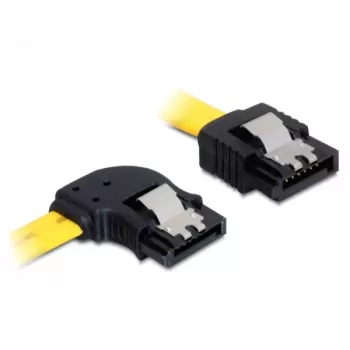 SATA Cable Male/Male DeLOCK 82824 0.3m Yellow