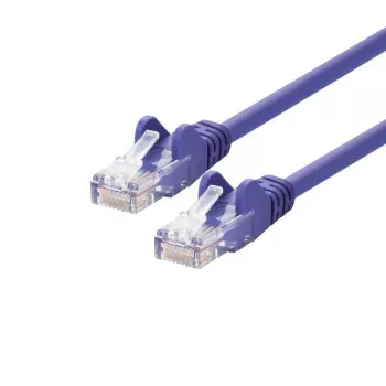Networking cable LOGON TCU55U100V Cat5e U/UTP (UTP) Purple 10 m RJ-45–RJ-45