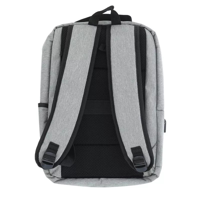 Laptop backpack Tellur Nomad 15.6 inch, grey — padded laptop compartment, organizer pockets