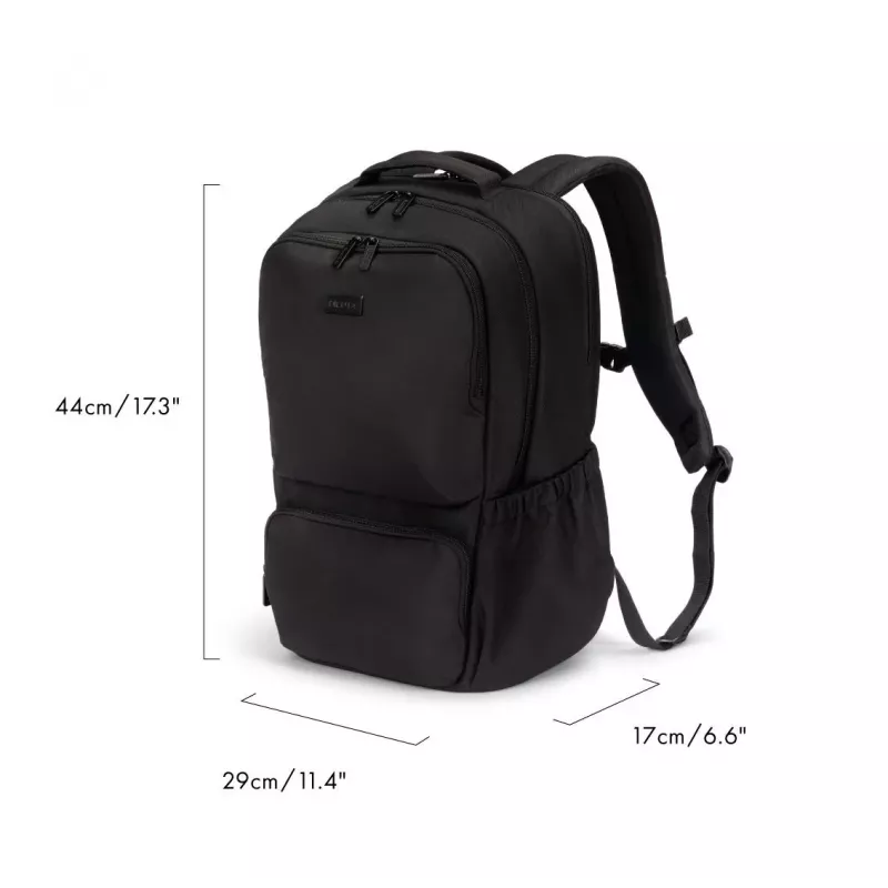 Casual backpack DICOTA D32116-RPET Black Polyester rPET