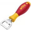 Bottle opener Wiha SoftFinish 04703 — stainless steel, hand tool