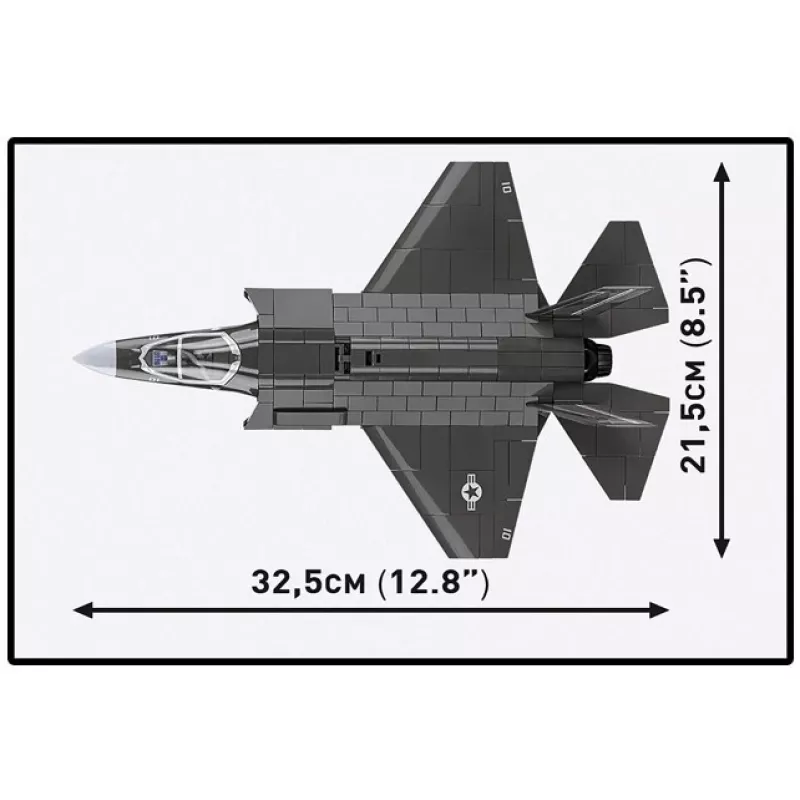 F-35B Lightning II Building Blocks - 614 pieces