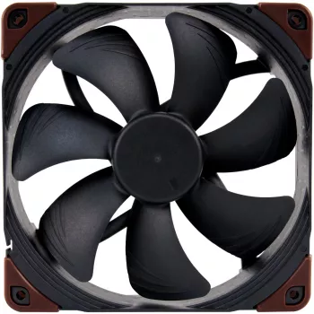 Fan Noctua NF-A14 INDUSTRIALPPC-2000 PWM, 140x25 mm, 12V, PWM, 500–2000 RPM, 182.5 m³/h, IP52, SSO bearing