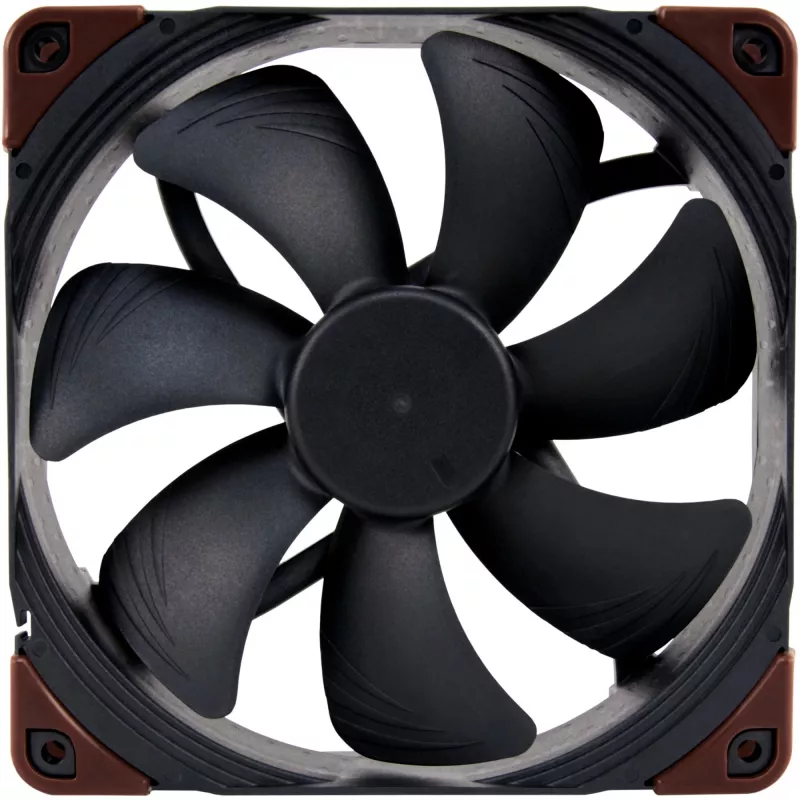 Fan Noctua NF-A14 INDUSTRIALPPC-2000 PWM, 140x25 mm, 12V, PWM, 500–2000 RPM, 182.5 m³/h, IP52, SSO bearing