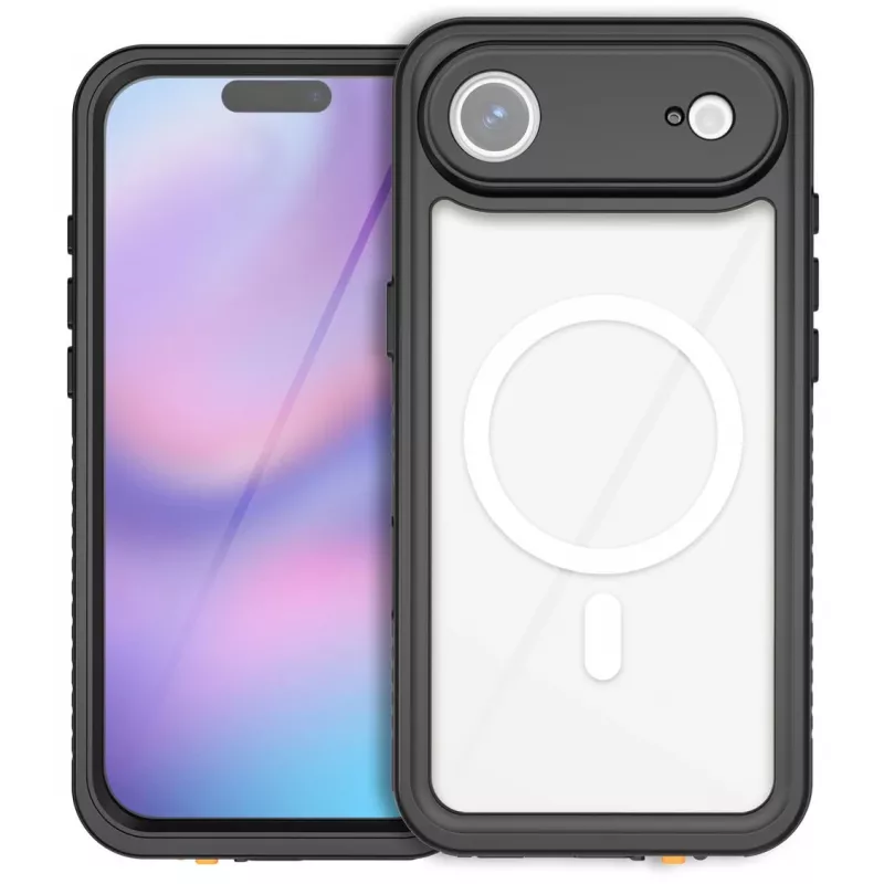 Cover 4smarts iPhone 17 Air 16.8 cm Black Transparent