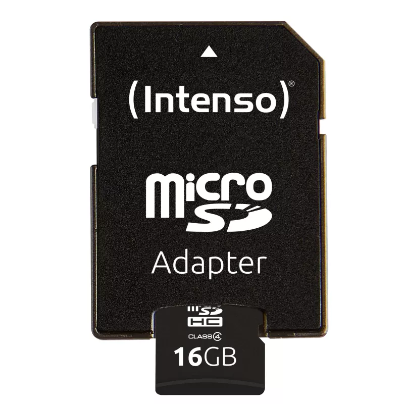 Memory Card Intenso 16GB MicroSDHC Class 4 3403470