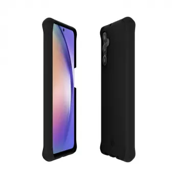 Mobilis SPECTRUM_R - Rear Cover for mobile phone - Durable - antimicrobial, 100% recycled - Impacthane - Black (066041)