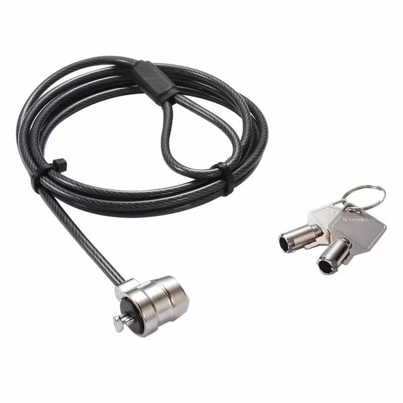 Dicota Security Cable T-Lock Base, keyed, 3x7mm slot