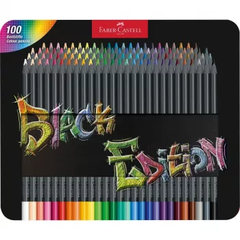 Watercolour pencil Faber-Castell 116490 Assorted colours 100 pc(s)