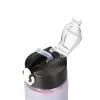 Extralink Motivational Water Bottle 3W1 Set Pink-Black 2000ML+900ML+300ML