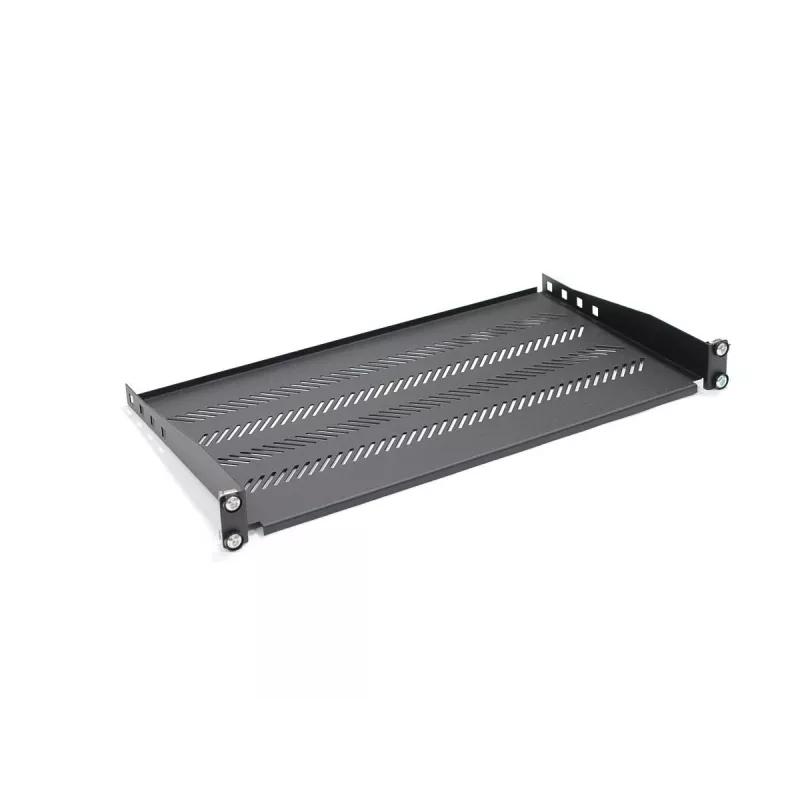 Shelf DIGITUS 1U fixed 250 mm depth for 19 inch racks, 15 kg load capacity