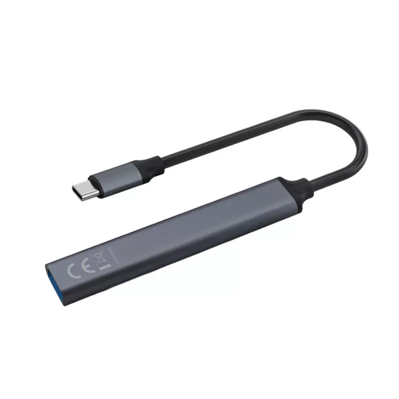 USB 3.0 4-port interface hub SAVIO AK-71 with USB-C host, 5000 Mbit/s, 2-year warranty