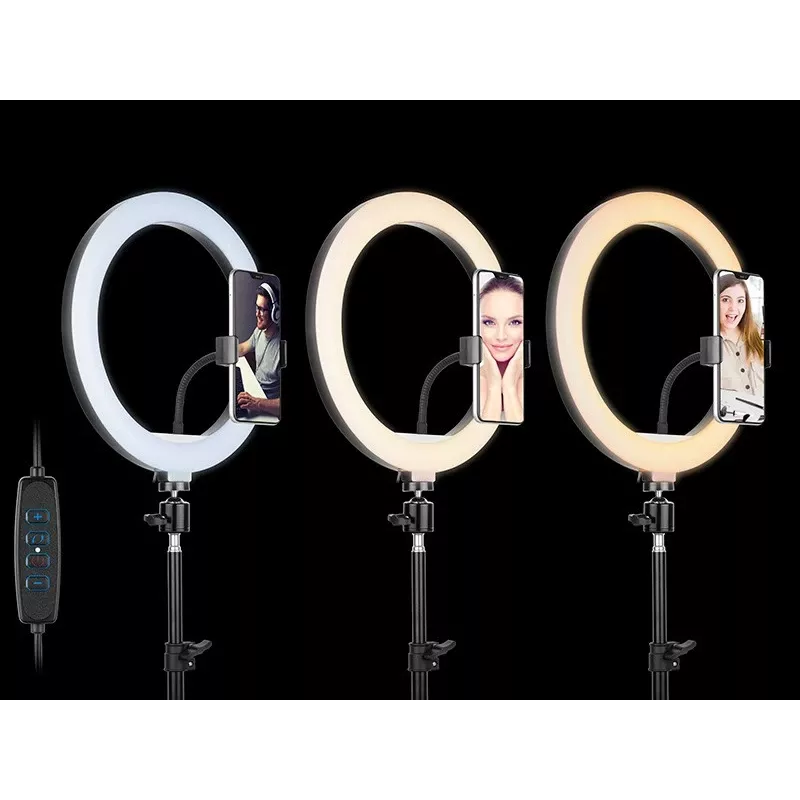TRACER RING 30cm ring light with tripod 210cm