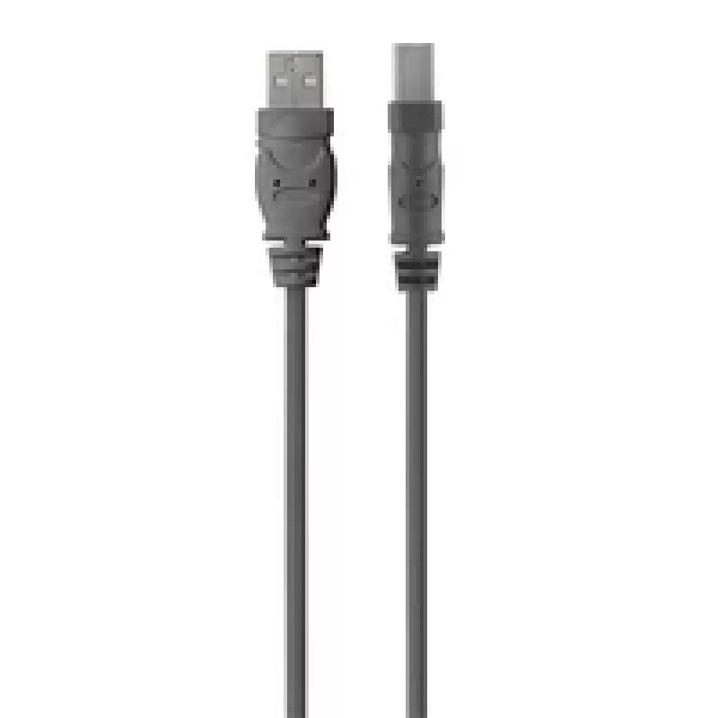 Belkin USB 2.0 Premium Printer Cable, USB-A / USB-B, 1,8m, black.