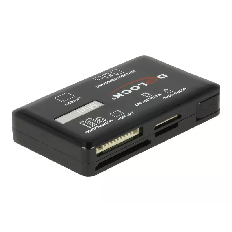 DeLOCK SuperSpeed USB Card Reader CF SD Micro SD MS M2 xD 5 Gbps