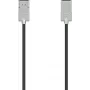 Hama Ultra-Slim HDMI cable 1 m HDMI Type A (Standard) Black, Silver