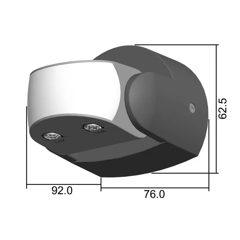Infrared Motion Sensor MACLEAN MCE468B IP65 — infrared presence detector, weatherproof