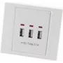 Socket outlet USB ShiverPeaks BS60065 White