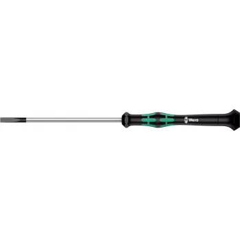 Wera 2035 Slotted Elektronik-Screwdriver Blade Width 3.5 mm Blade Length 80 mm DIN 5264-A, ISO (05118012001)