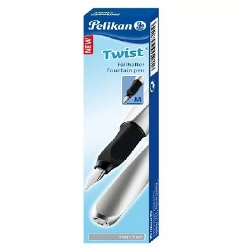 Fountain Pen Pelikan 947101 Built-in Filling System Silver