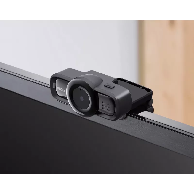 Webcam AUKEY PC-LM3 2 MP 1920 x 1080 pixels USB 2.0 Black