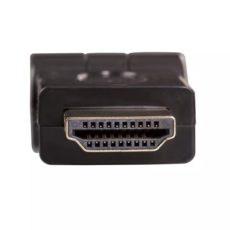 Akyga AK-AD-40 HDMI (M) to HDMI (F) 180° Rotatable Angle Adapter, Black