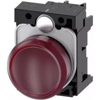Siemens indicator light Flat Red 230 V/AC SIRIUS ACT 3SU1106-6AA20-1AA0 1 pc(s) (3SU1106-6AA20-1AA0)