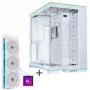Lian Li O11 Dynamic EVO RGB PC-Enclosure Bundle + HydroShift II LCD-S 360TL AiO- White